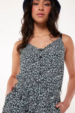 Shorts<America Today Playsuit Niara Black/green