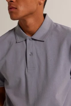 T-shirts & Polo's<America Today polo Eddy Washedblue|Darkblue|Midnightgreen|Offwhite