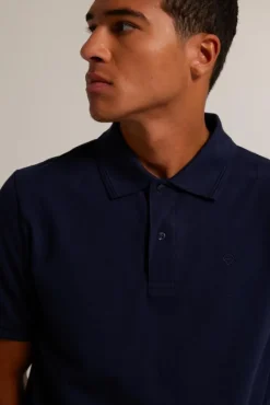 T-shirts & Polo's<America Today polo Eddy Washedblue|Darkblue|Midnightgreen|Offwhite