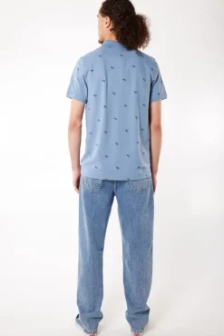 T-shirts & Polo's<America Today Polo Elton TrueBlue|Sage|Offwhite