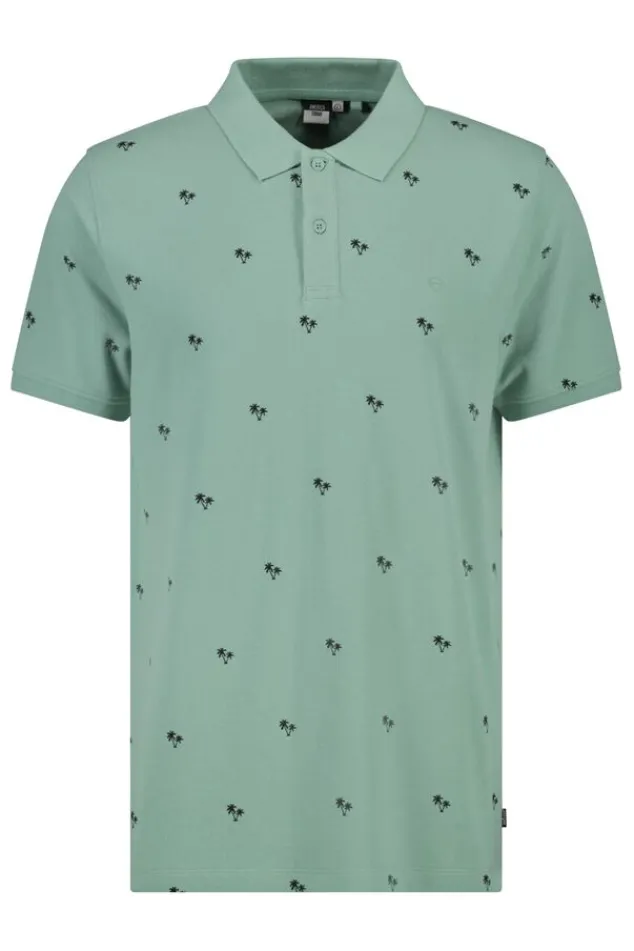 T-shirts & Polo's<America Today Polo Elton TrueBlue|Sage|Offwhite