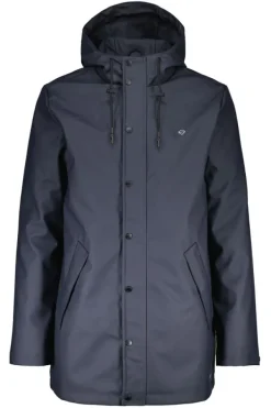 Jassen|Heren regenjassen<America Today Regenjas Jace Washedblack|Deepblue|Green