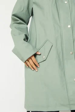 Jassen|Dames regenjassen<America Today Regenjas Janice Black|Frenchblue|Navy