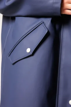 Jassen|Dames regenjassen<America Today Regenjas Janice Black|Frenchblue|Navy