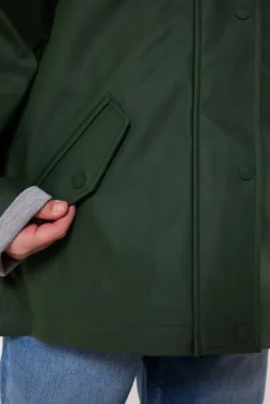 Jassen|Meisjes regenjassen<America Today Regenjas Janice JR kort Yellow|Black|Navy