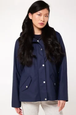 Jassen|Dames regenjassen<America Today Regenjas Janice kort Black|Sage|Navy