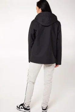 Jassen|Dames regenjassen<America Today Regenjas Janice kort Black|Sage|Navy