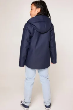 Jassen|Meisjes regenjassen<America Today Regenjas Janice Teddy JR Black|Navy|Sage