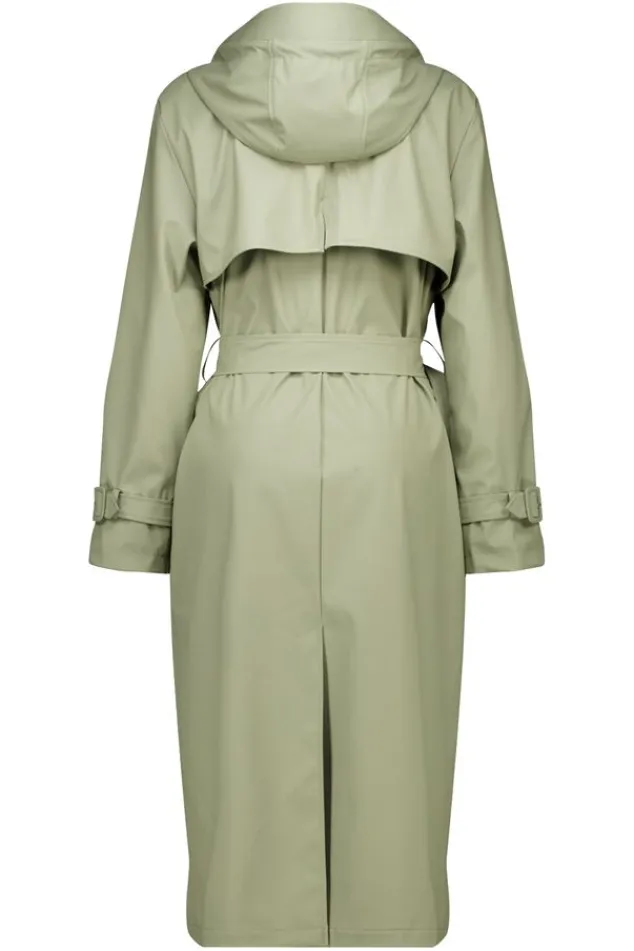 Jassen|Dames regenjassen<America Today Regenjas Joan Khaki|Sage