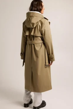 Jassen|Dames regenjassen<America Today Regenjas Joan Khaki|Sage