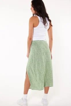 Rokken<America Today Rok Rachel Black/white|Lightblue|Softgreen