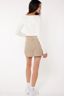 Rokken<America Today Rok Rhana Check|Sand