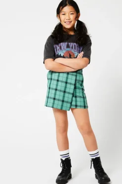 Rokken<America Today Rok Rowen Jr Softgreen|Lilac