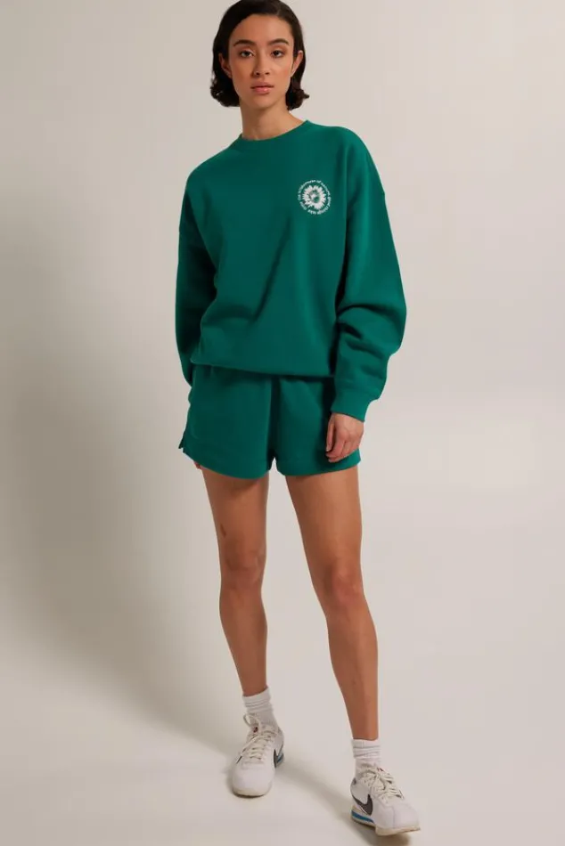 Shorts<America Today Short Noel Lightgreymelange|Grass|Softgreen|Kit