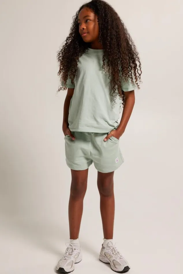 Shorts<America Today Short Noel JR Lightgreymelange|Grass|Softgreen|Lilac