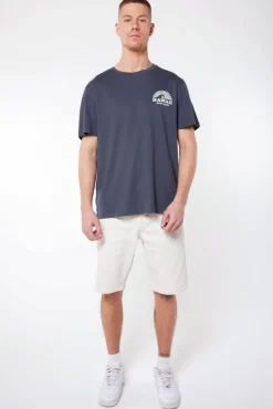 Shorts<America Today Short Robert Mediumblue|Bleacheddenim|Offwhite