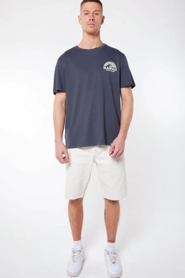 Shorts<America Today Short Robert Mediumblue|Bleacheddenim|Offwhite