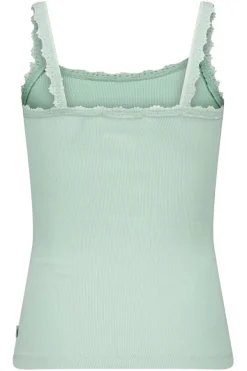 Ondergoed & Lounge<America Today Singlet Bella JR Darkblue|Softgreen