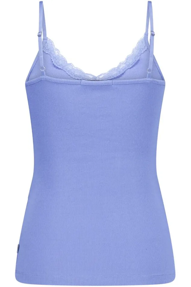 Ondergoed & Lounge|T-shirts & Tops<America Today Singlet Grace Victorianblue|Grass|Lilac/purple