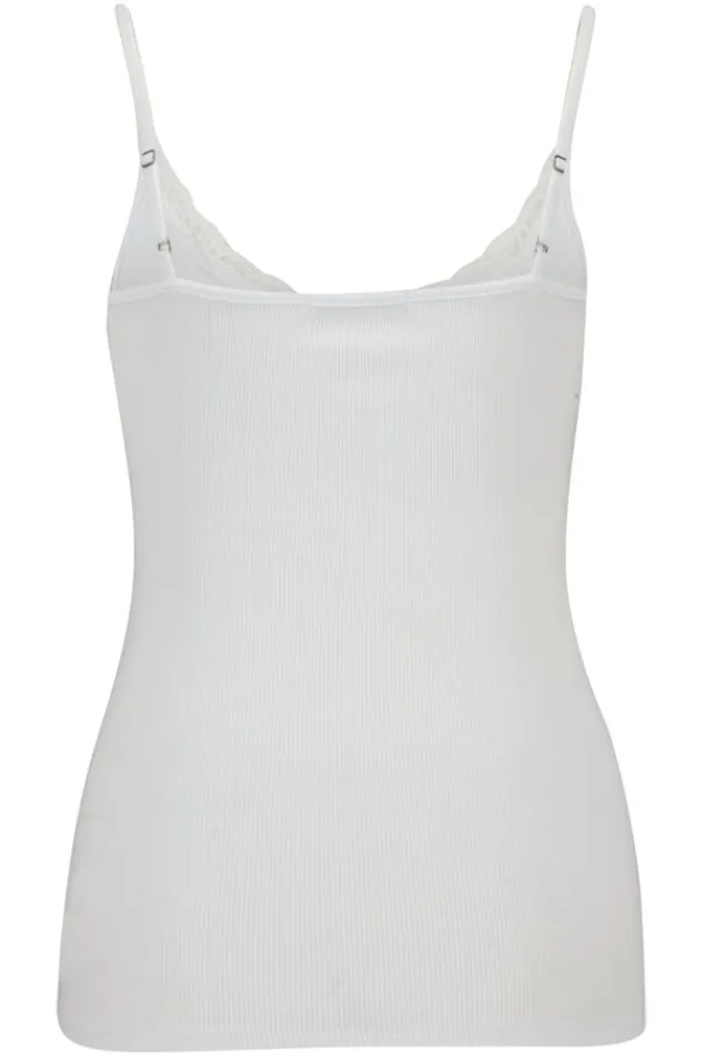 Ondergoed & Lounge|T-shirts & Tops<America Today Singlet Grace Black|White