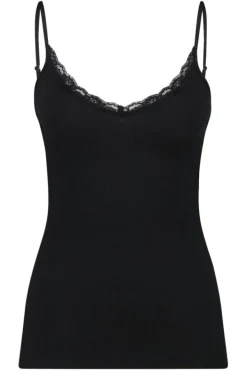 Ondergoed & Lounge|T-shirts & Tops<America Today Singlet Grace Black|White