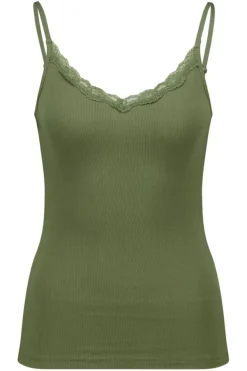 Ondergoed & Lounge|T-shirts & Tops<America Today Singlet Grace Cypress|Softpink