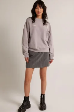 Rokken<America Today Skort Riya Grey/white