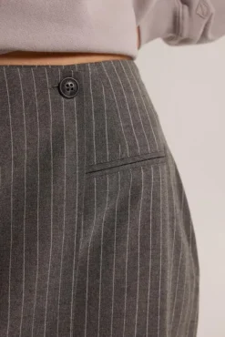 Rokken<America Today Skort Riya Grey/white