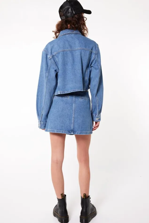 Blazers<America Today Spijkerjasje Hera Denimblue