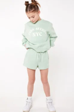 Shorts<America Today Sweat short Nea jr Lightpink|Lightgreymelange|Babyblue|Mint