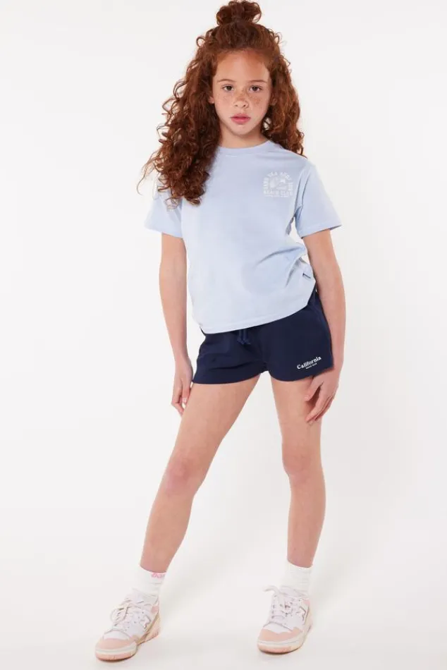 Shorts<America Today Sweat short Nyra JR Darkblue|Mint