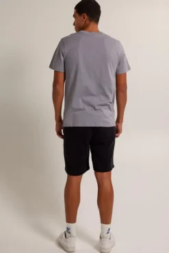 Shorts<America Today Sweat short Sevan Black|Lightgreymelange|Darkblue|Kit