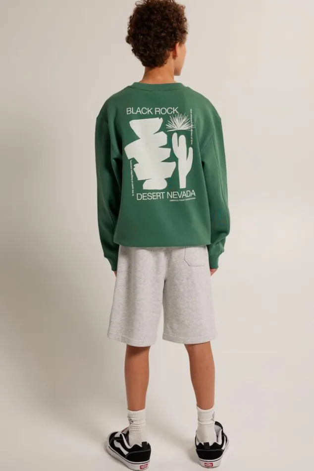 Shorts<America Today Sweat short Sevan jr 2.0 Black|Lightgreymelange|Darkblue|Khaki