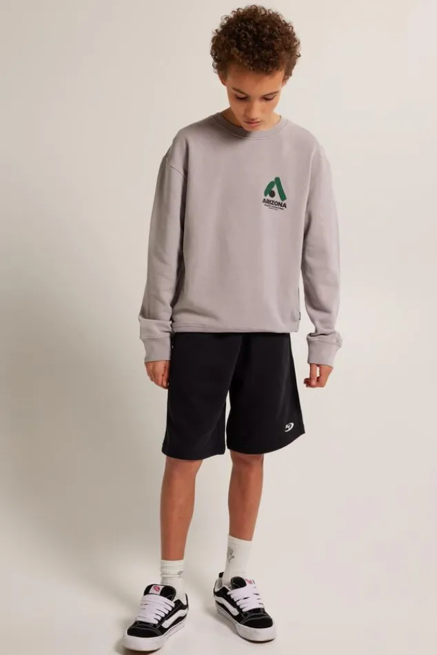Shorts<America Today Sweat short Sevan jr 2.0 Black|Lightgreymelange|Darkblue|Khaki