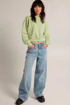 Truien & Vesten|Sweaters & hoodies<America Today Sweater Savie Lime|Kit