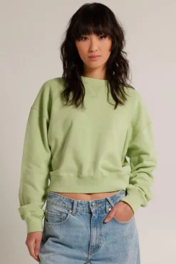 Truien & Vesten|Sweaters & hoodies<America Today Sweater Savie Lime|Kit