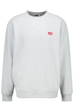 Truien & Vesten|Sweaters & hoodies<America Today Sweater Scott Crew Lightgreymelange