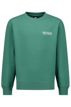 Truien & Vesten|Sweaters & hoodies<America Today Sweater Sky Crew JR Lightgrey|Greencast