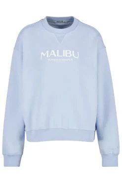 Truien & Vesten|Sweaters & hoodies<America Today Sweater Skyler Lightgreymelange|Babyblue