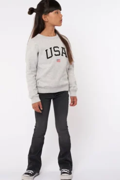 Truien & Vesten|Sweaters & hoodies<America Today Sweater Soel JR Midgreymelange|Midnight|Sage