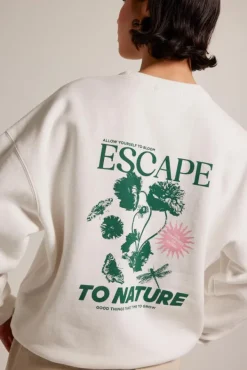 Truien & Vesten|Sweaters & hoodies<America Today Sweater Soraya Offwhite