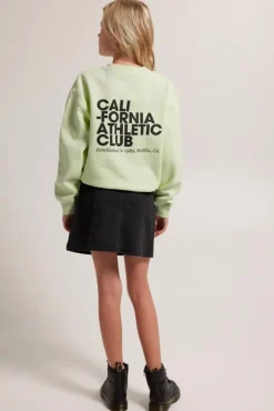 Truien & Vesten|Sweaters & hoodies<America Today Sweater Stella JR Lightgreymelange|Darkblue|Lime