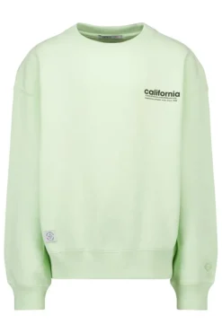 Truien & Vesten|Sweaters & hoodies<America Today Sweater Stella JR Lightgreymelange|Darkblue|Lime