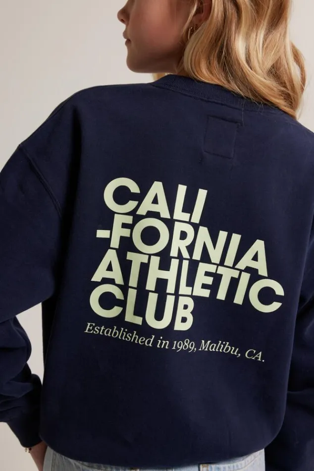 Sweaters & hoodies|Truien & Vesten<America Today Sweater Stella JR Lightgreymelange|Darkblue|Lime