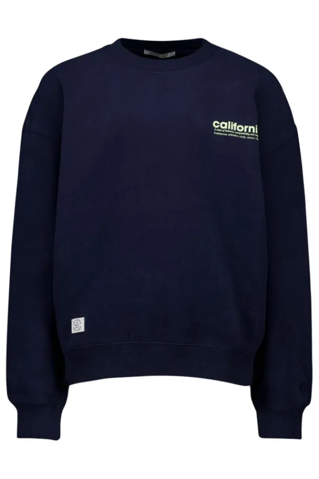 Sweaters & hoodies|Truien & Vesten<America Today Sweater Stella JR Lightgreymelange|Darkblue|Lime