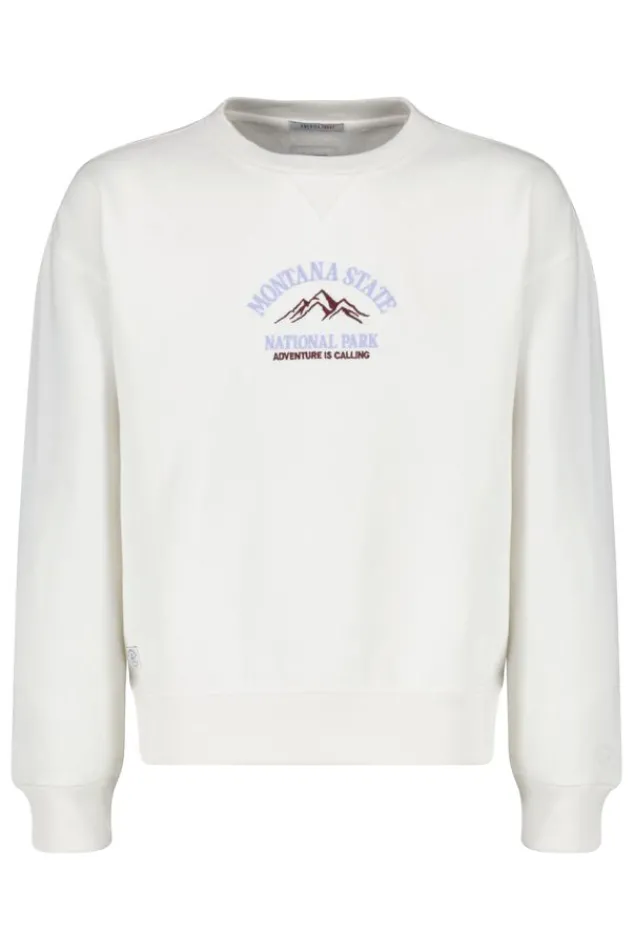 Truien & Vesten|Sweaters & hoodies<America Today Sweater Susy JR Offwhite