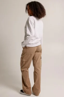 Truien & Vesten|Sweaters & hoodies<America Today Sweater Suzana Lightgreymelange|Softgreen|Midnight