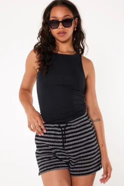 T-shirts & Tops<America Today Top Gesz Black|Offwhite