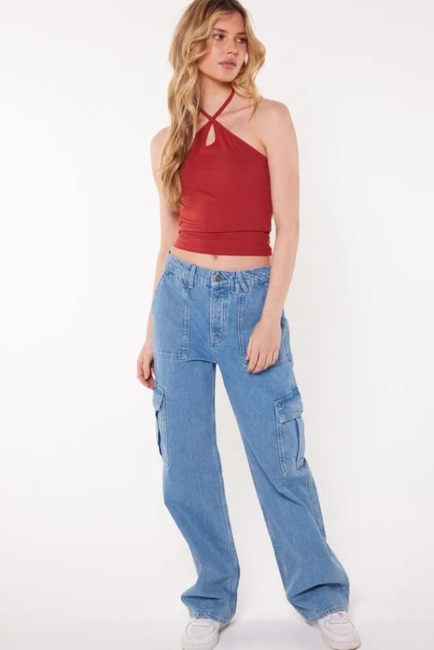 T-shirts & Tops<America Today Top Gillenne Black|Darkarmy|Terra|Offwhite