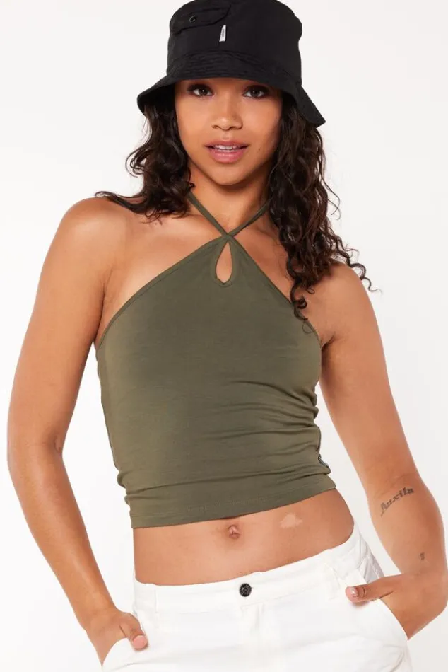 T-shirts & Tops<America Today Top Gillenne Black|Darkarmy|Terra|Offwhite